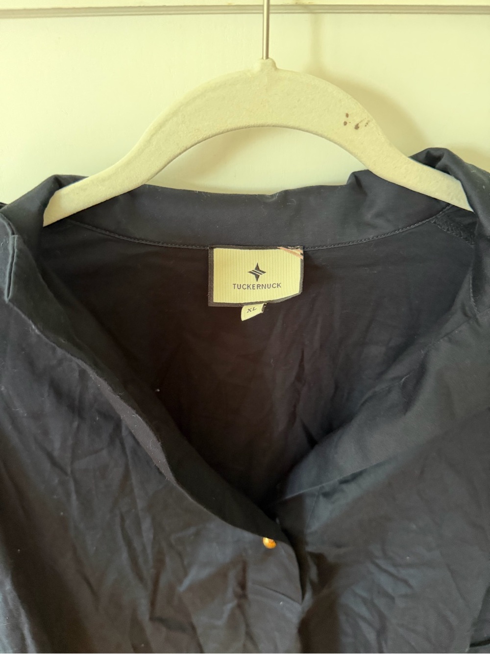 Tuckernuck Navy Willow Blouse - Picture 5 of 6